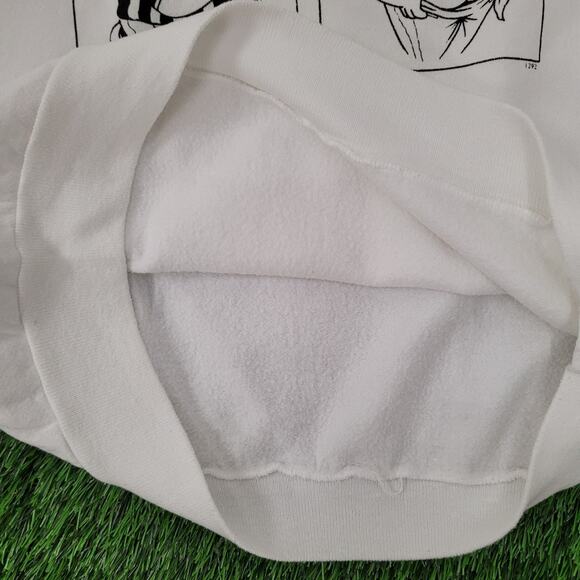 Vintage 90s Funny Referee Sweatshirt XL 23x24 Comic-Strips - Picture 13 of 15